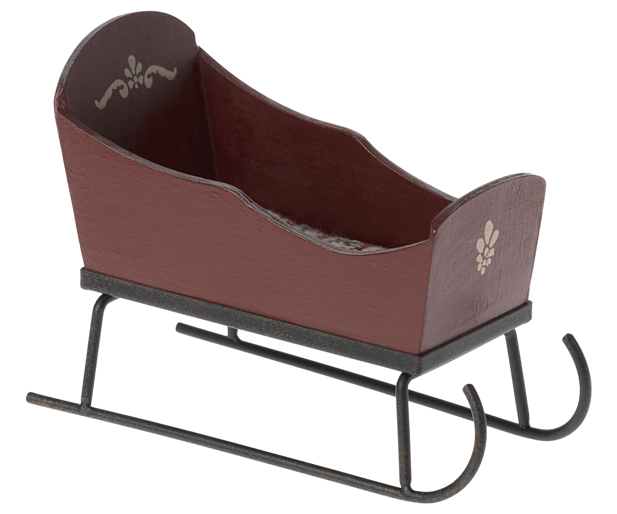 Maileg Sleigh Red
