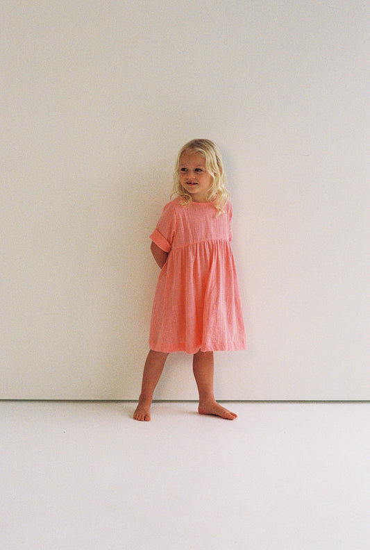 Illoura The Label Koa Dress Flamingo