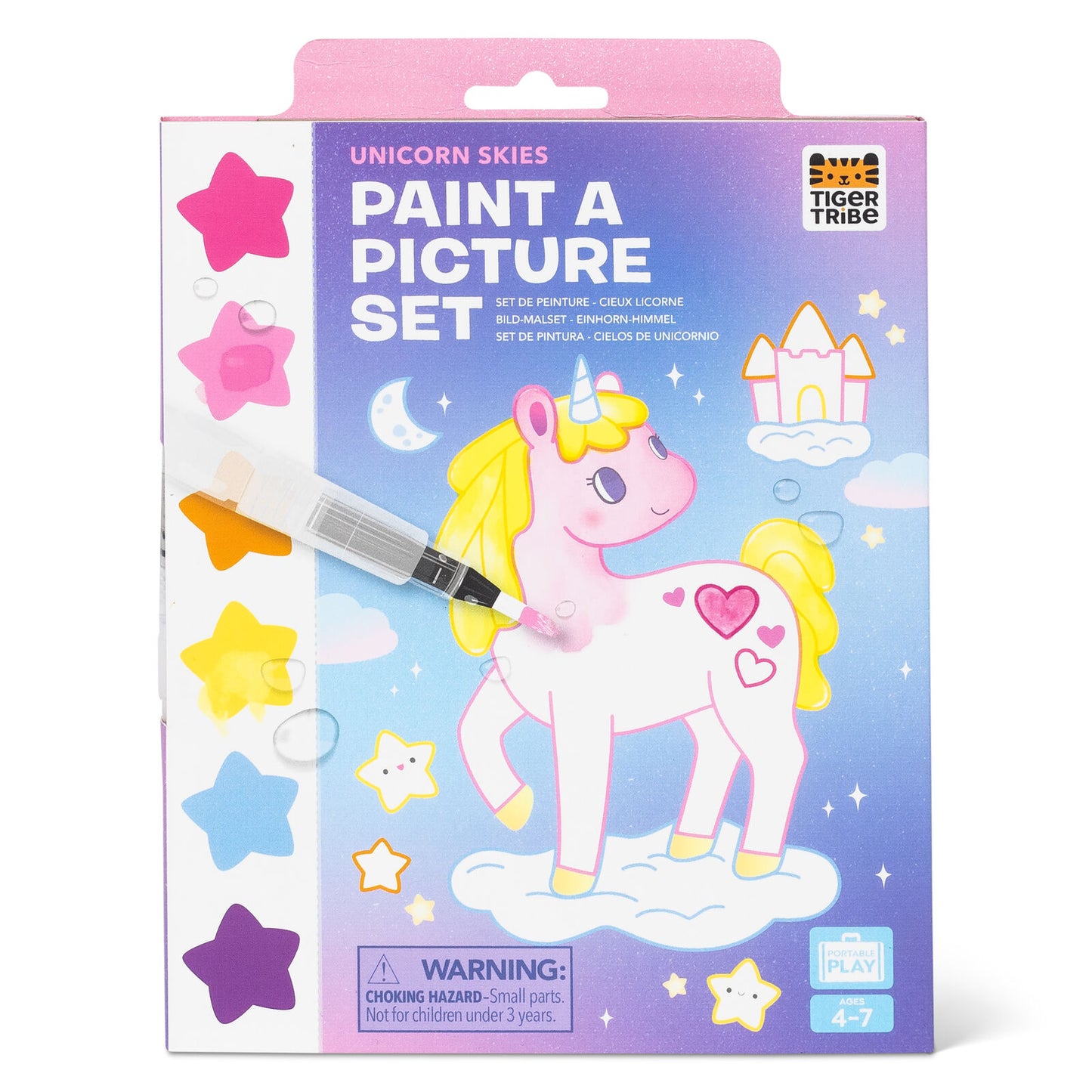 Tiger Tribe Paint-a-Picture Set Unicorn Skies