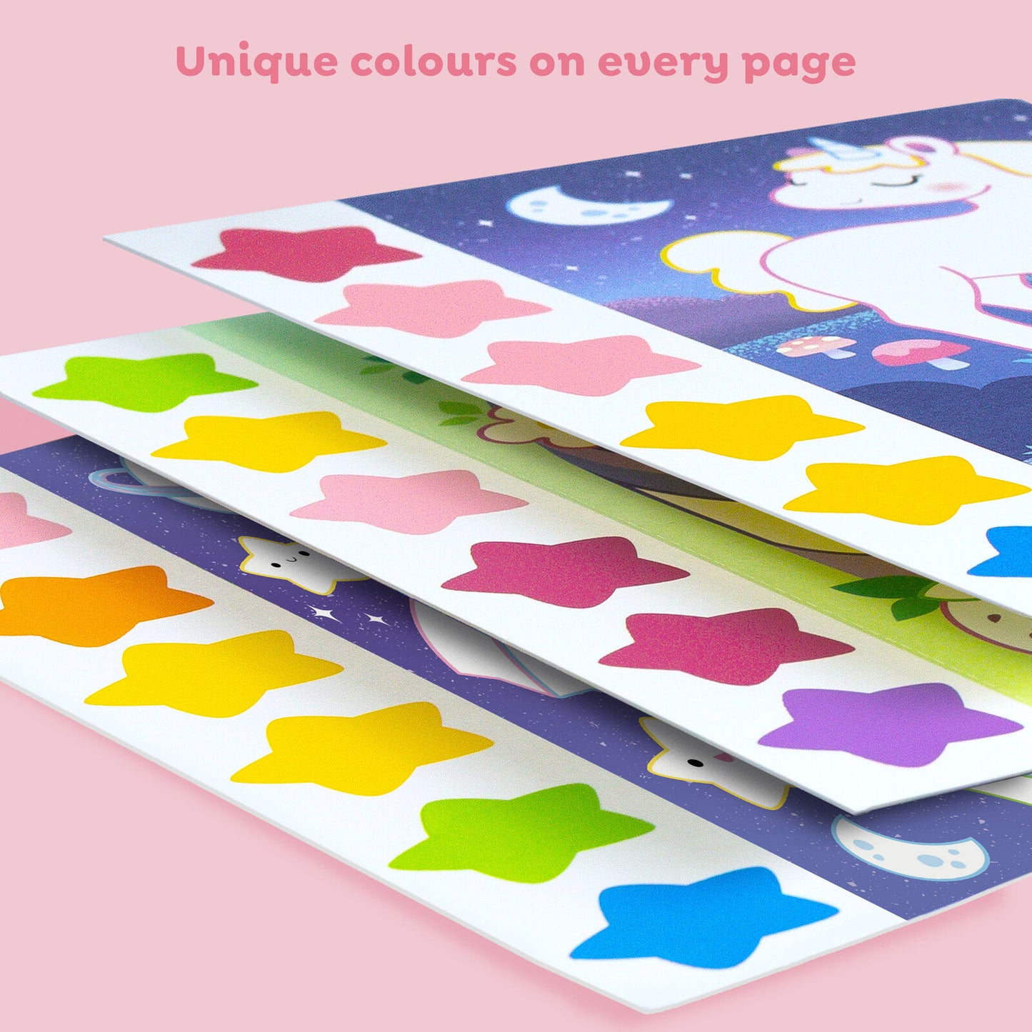 Tiger Tribe Paint-a-Picture Set Unicorn Skies