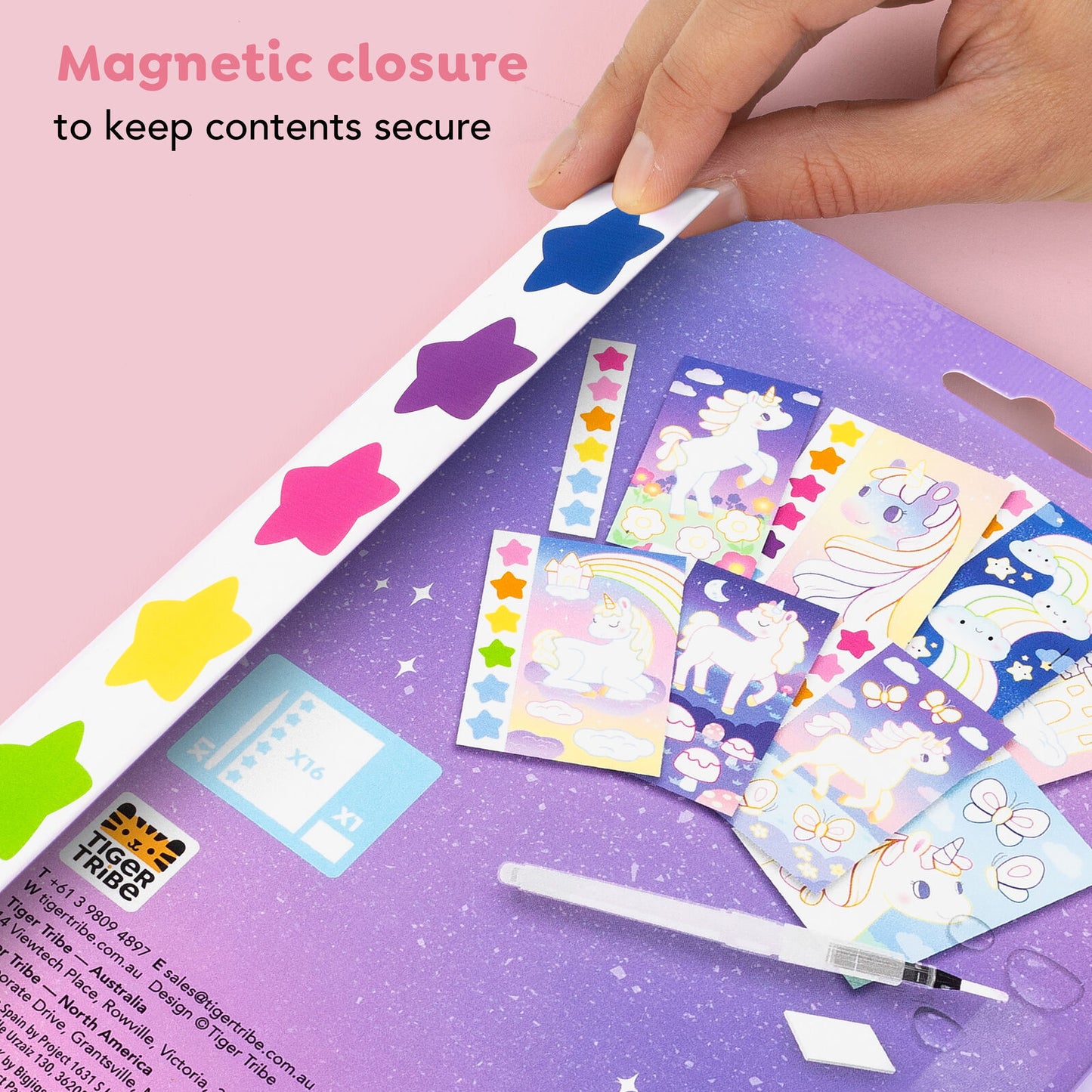 Tiger Tribe Paint-a-Picture Set Unicorn Skies