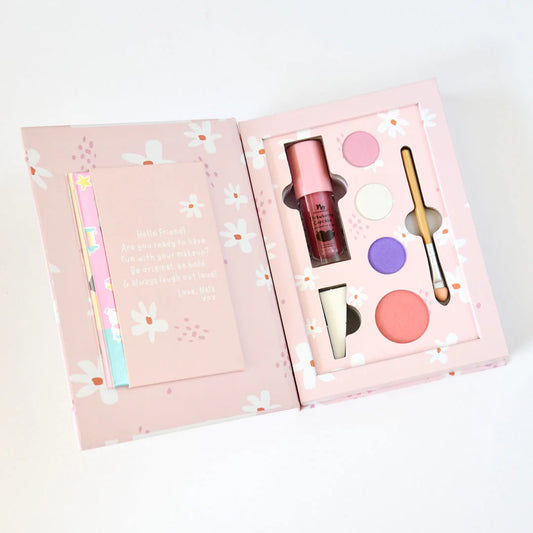 No Nasties Nala Natural Deluxe Pretty Play Kids Makeup Box Pink
