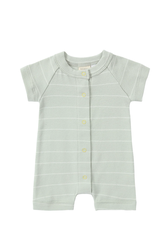 Susukoshi Short Sleeve Snapsuit Blue Sky