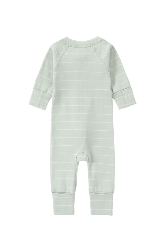 Susukoshi Long Sleeve Zip Growsuit Blue Sky