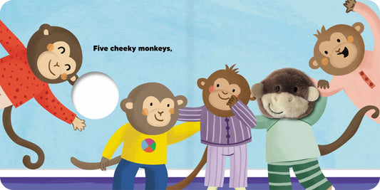 Book Finger Puppet Book Five Cheeky Monkeys
