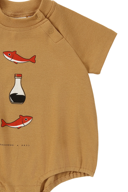 Susukoshi Bubble Romper Fish x Soy