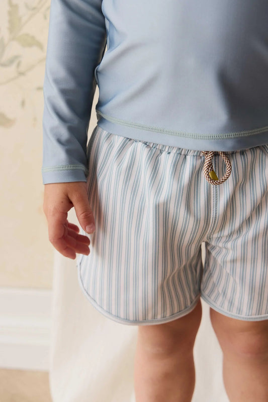 Jamie Kay Declan Board Short Variegated Stripe Cenote