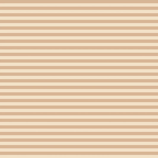 Fox & Fallow Organic Muslin Wrap Swaddle Coffee Stripe