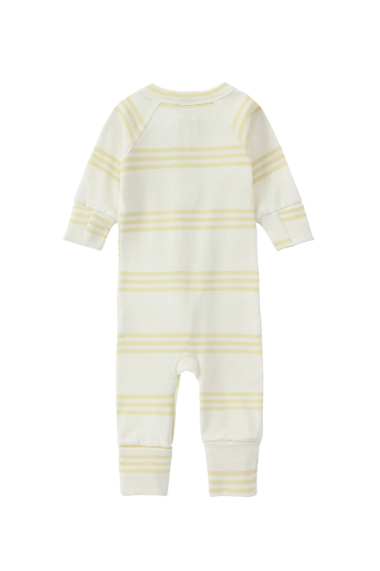 Susukoshi Long Sleeve Zip Growsuit Buttercup