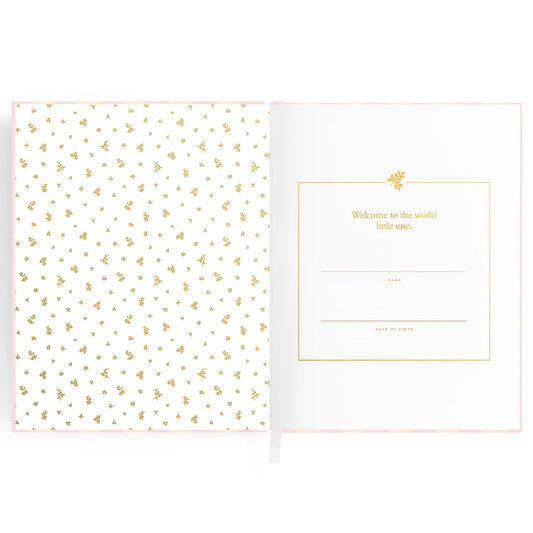 Fox + Fallow Baby Book Petal Stripe