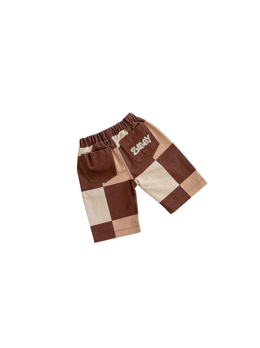 Ziggy Lou Canvas Pants Checks