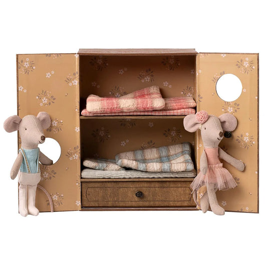 Maileg Ballet Dance Studio Little Sister And Brother