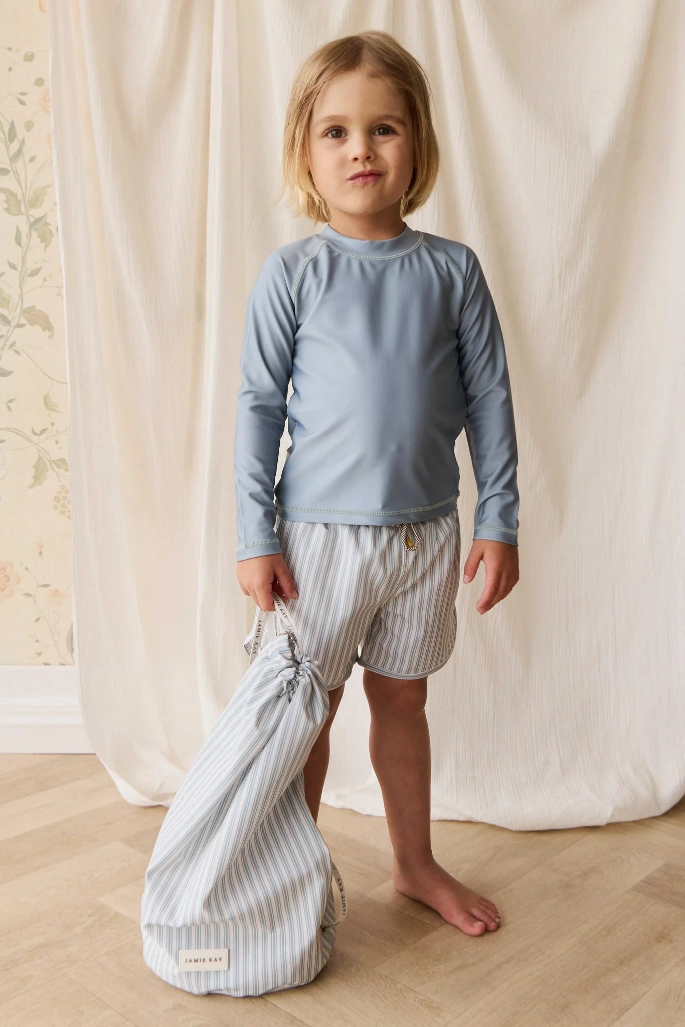 Jamie Kay Declan Board Short Variegated Stripe Cenote