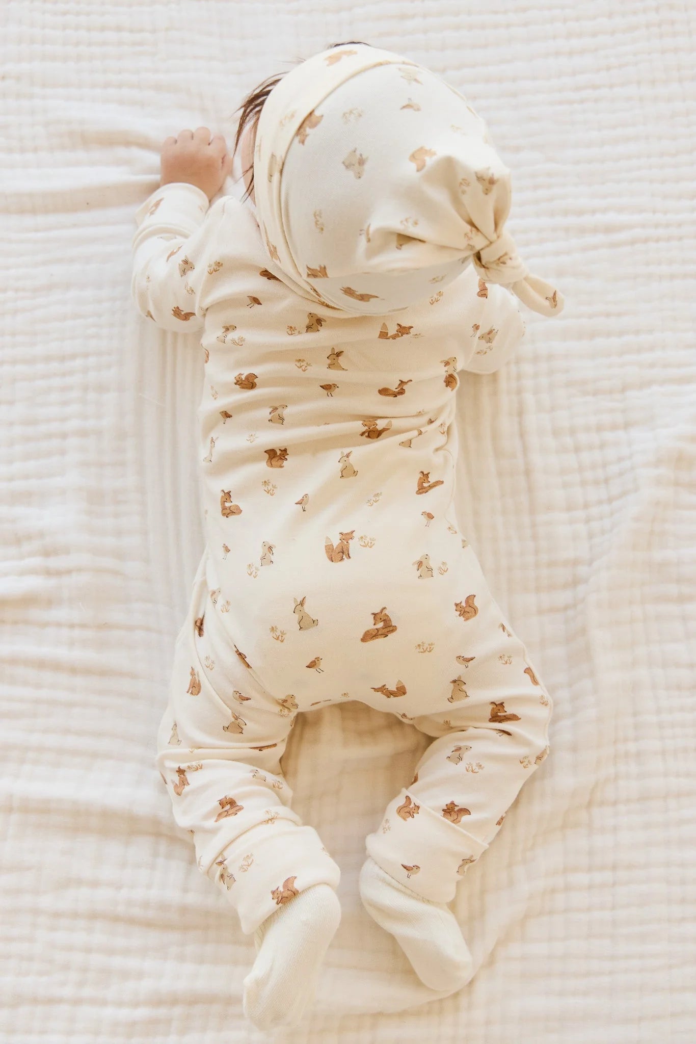 Jamie Kay Organic Cotton Reese Zip Onepiece Forest Gathering