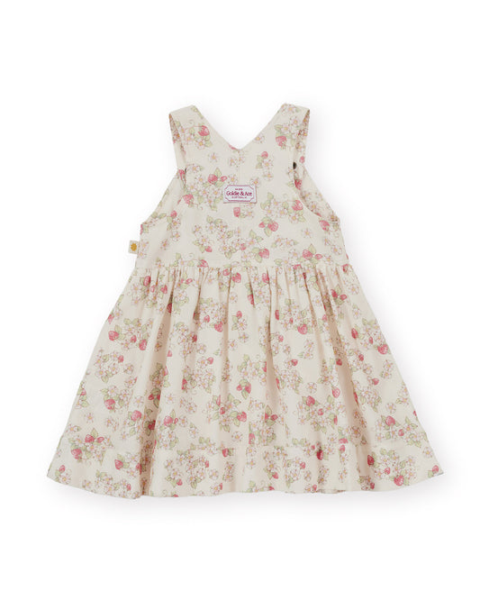Goldie + Ace Strawberry Fields Pinafore Dress