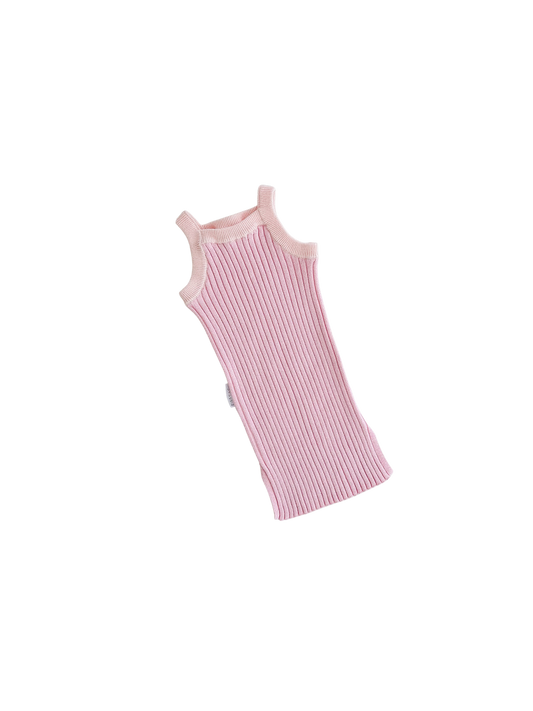 Ziggy Lou Ribbed Dress Dahlia