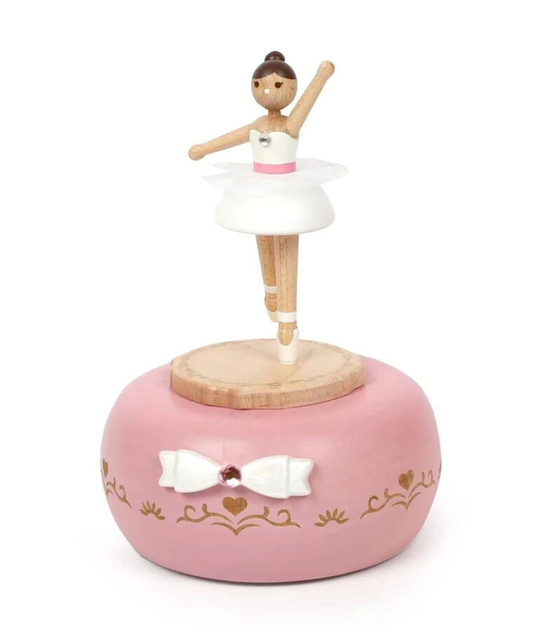 Wonderful Life Ballet Girl Turn Round Music Box
