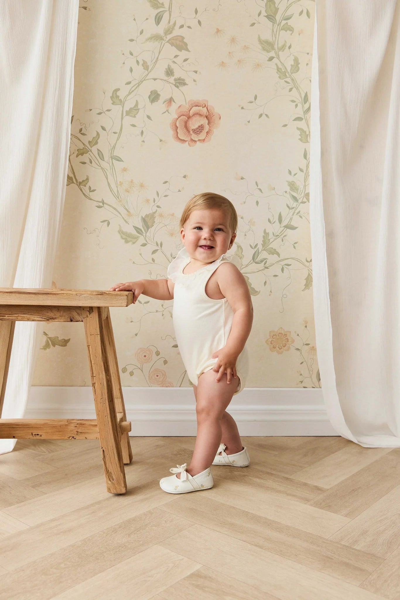 Jamie Kay Adalyn Playsuit Parchment