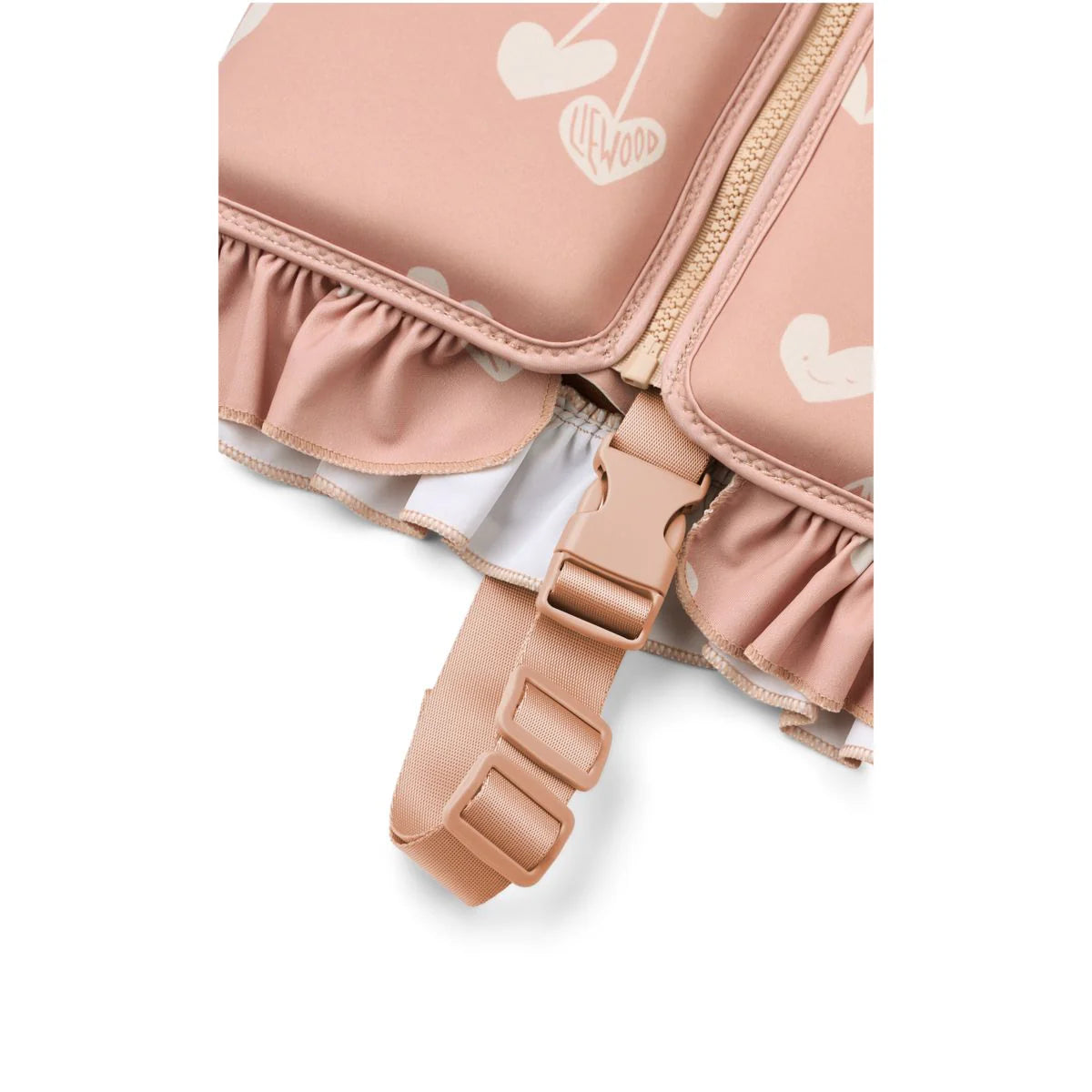 Liewood Dove Swim Vest W Frill Sweethearts / Pale Tuscany