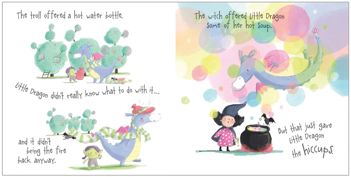Book The Little Dragon Who Lost Their Fire Lift-the-Flap Book