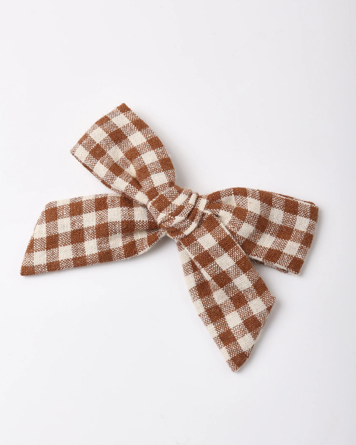Rylee + Cru Bow Brick Check