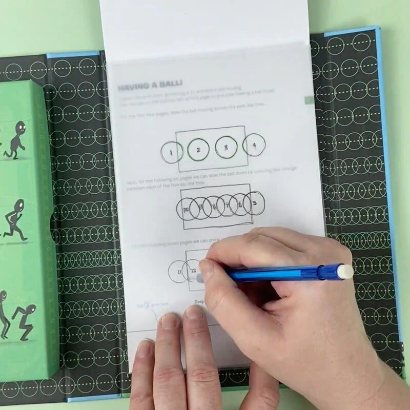 Tiger Tribe Flipbook Kit Animation Action