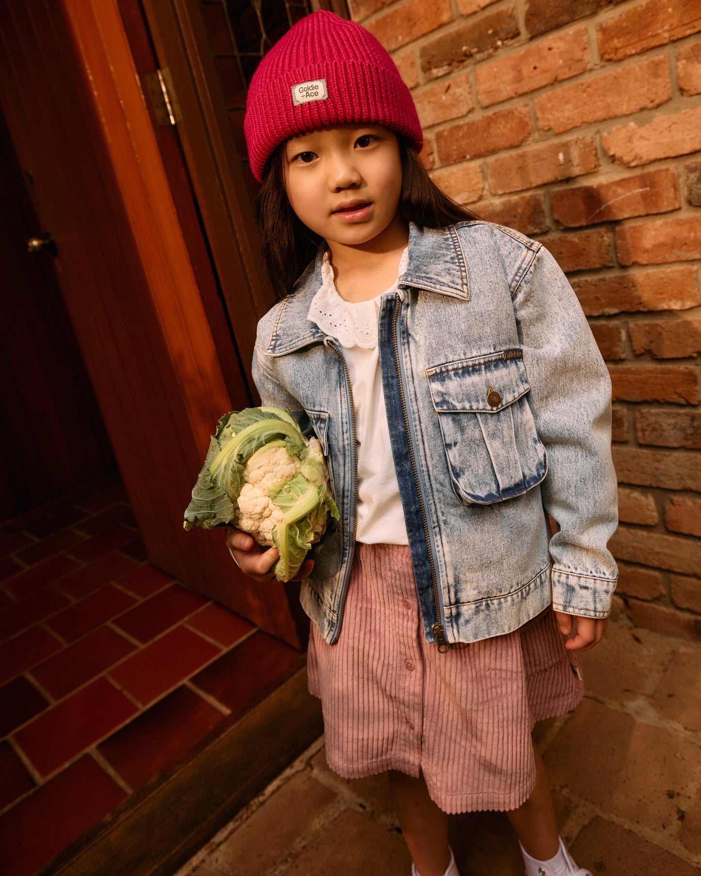 Goldie + Ace Dustin Denim Jacket Light Denim