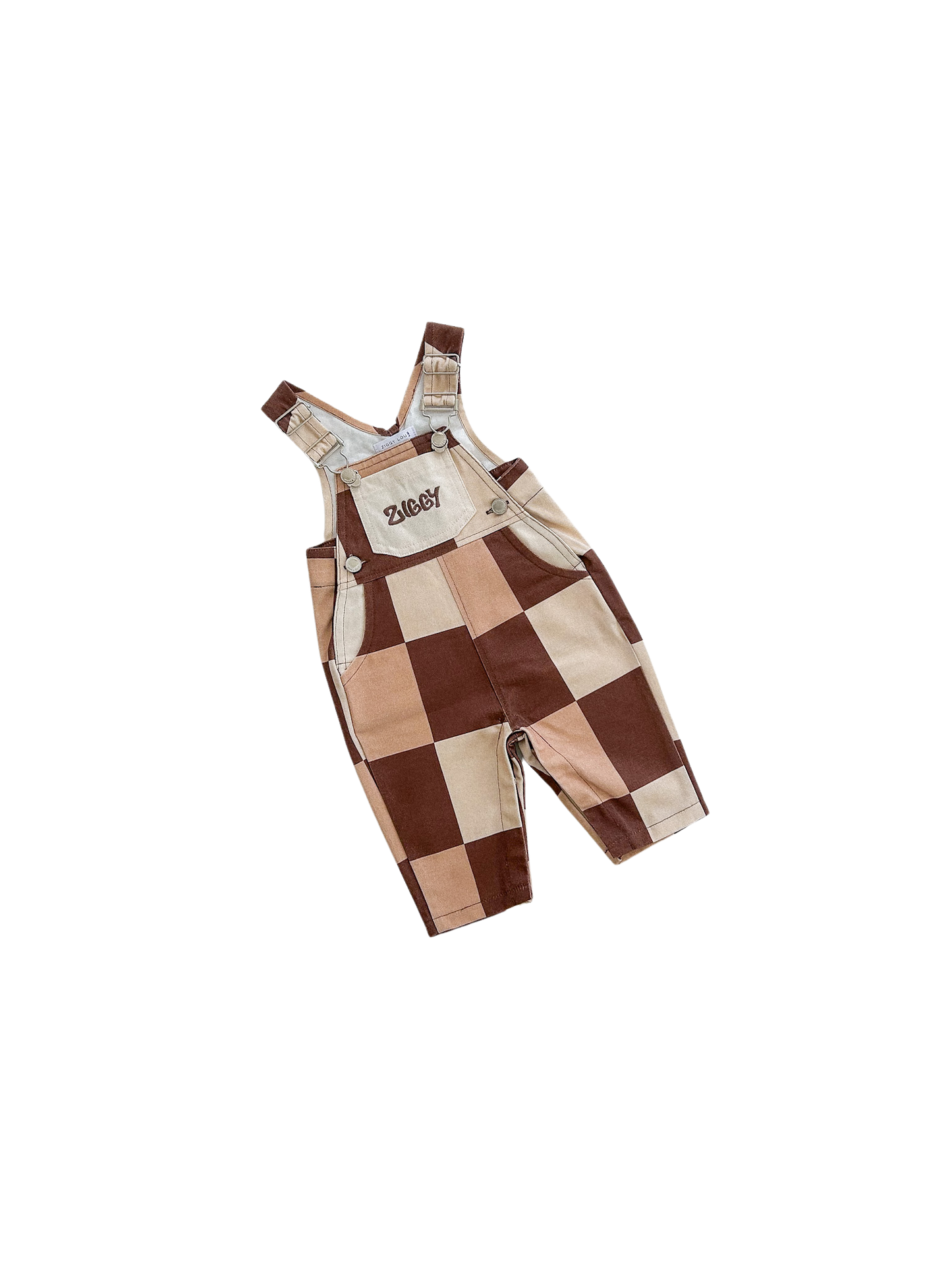 Ziggy Lou Overalls Checks