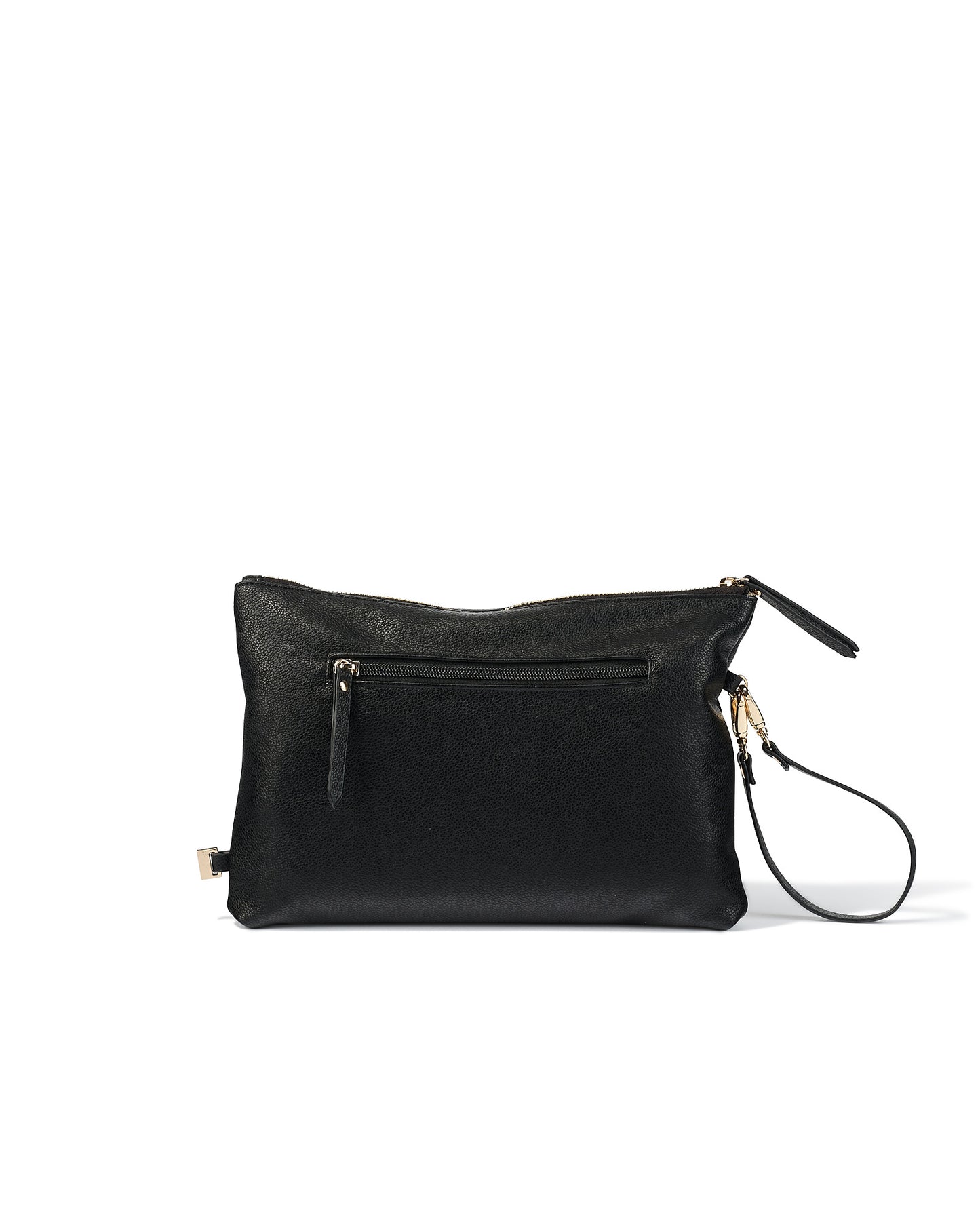 OiOi Nappy Changing Pouch Black Vegan Leather