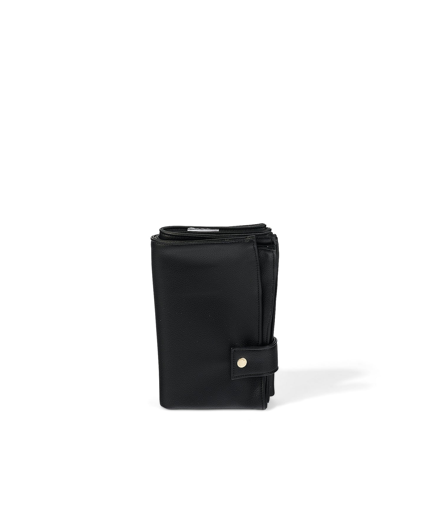 OiOi Nappy Changing Pouch Black Vegan Leather