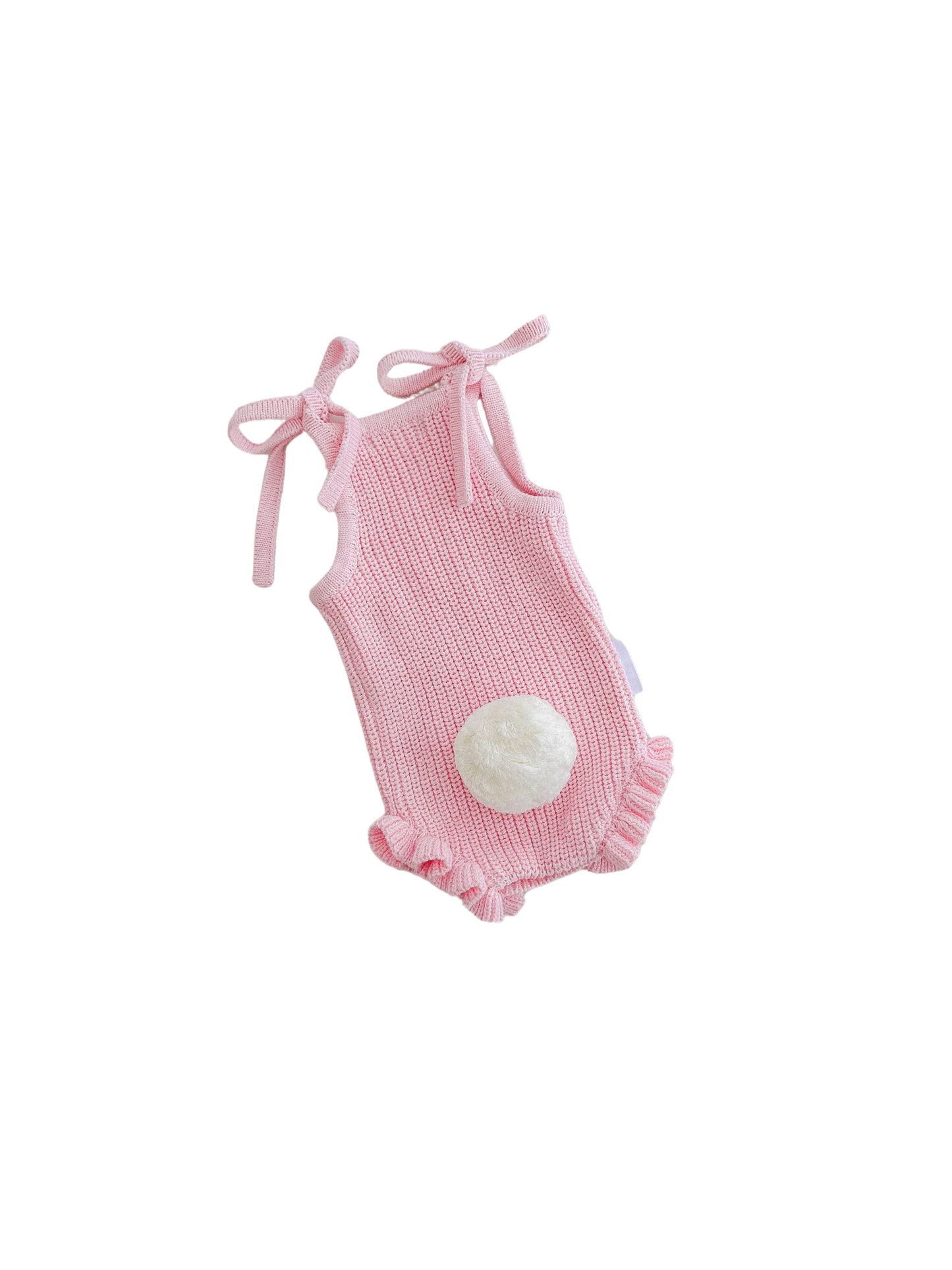 Ziggy Lou Frill Bodysuit Easter Dahlia