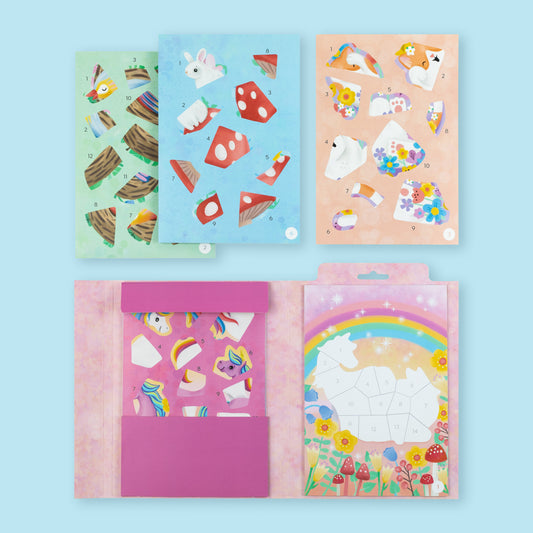 Tiger Tribe Sticker by Numbers Magical Garden