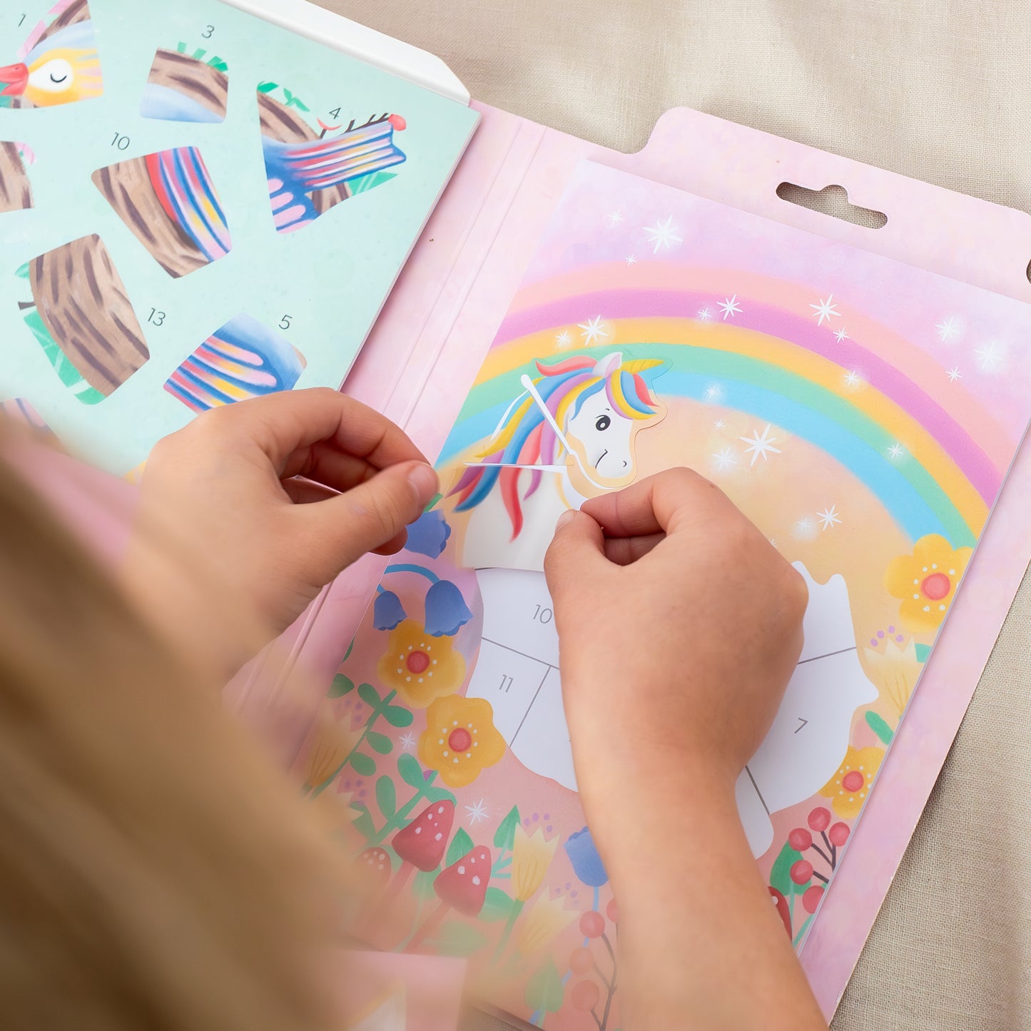 Tiger Tribe Sticker by Numbers Magical Garden