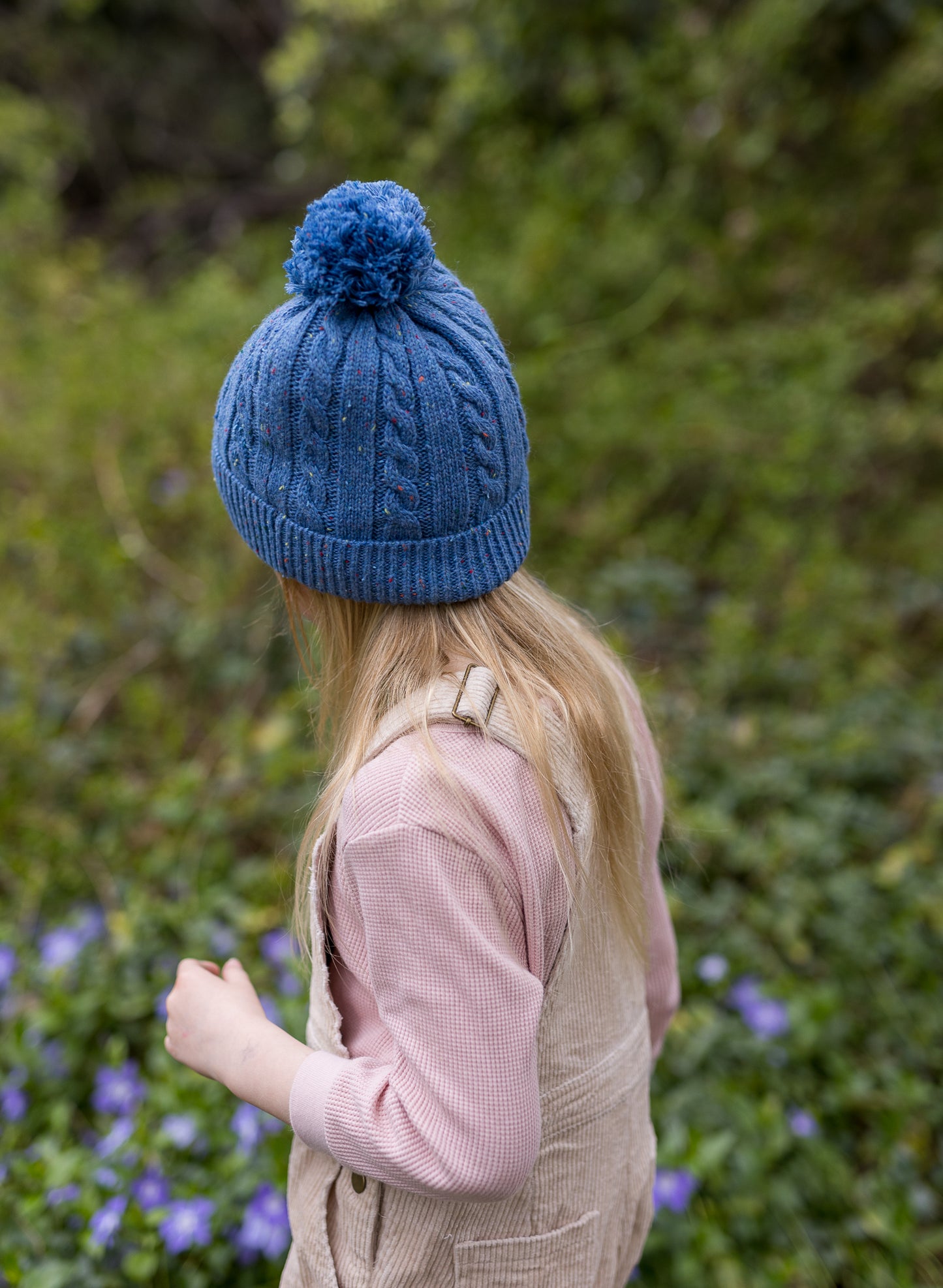 Acorn Alps Beanie Speckle Blue