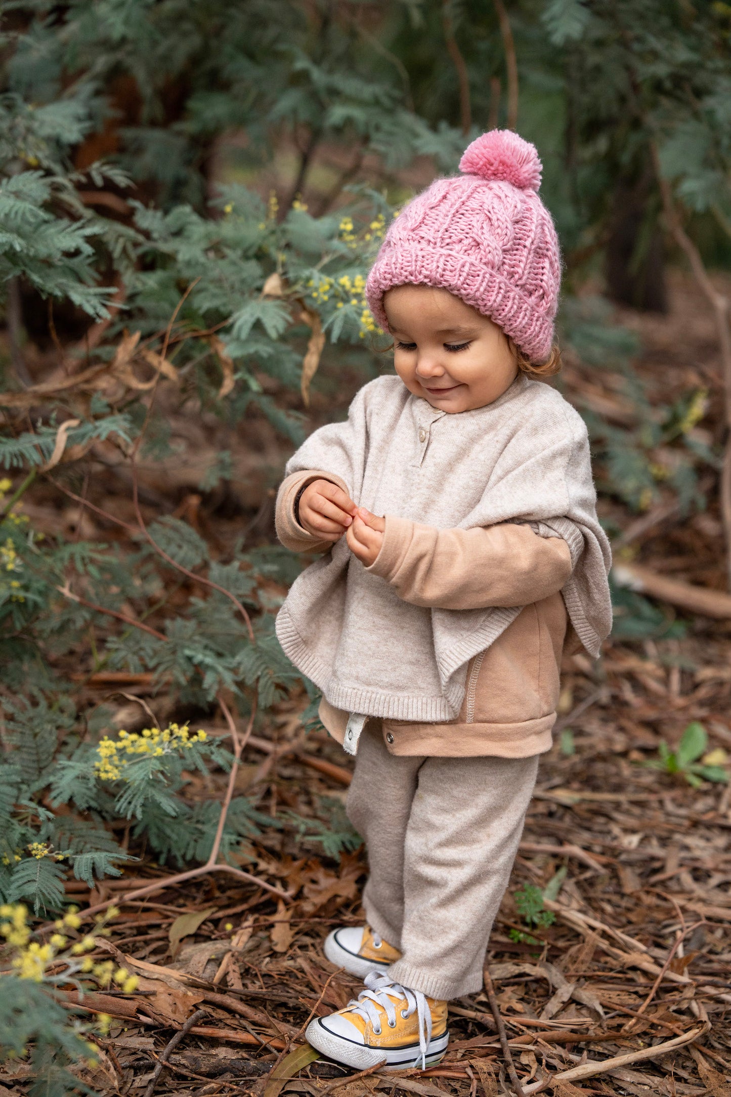 Acorn Free Spirit Beanie Pink