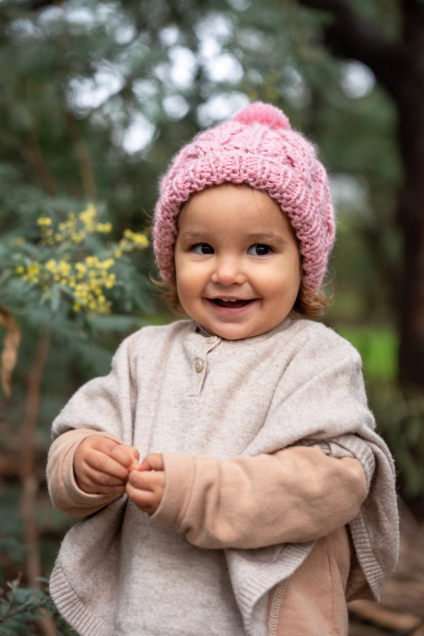 Acorn Free Spirit Beanie Pink