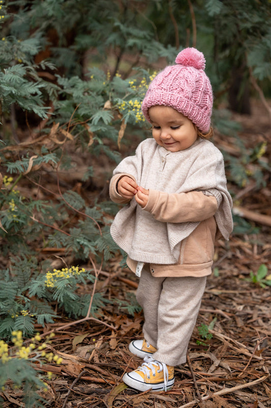 Acorn Free Spirit Beanie Pink