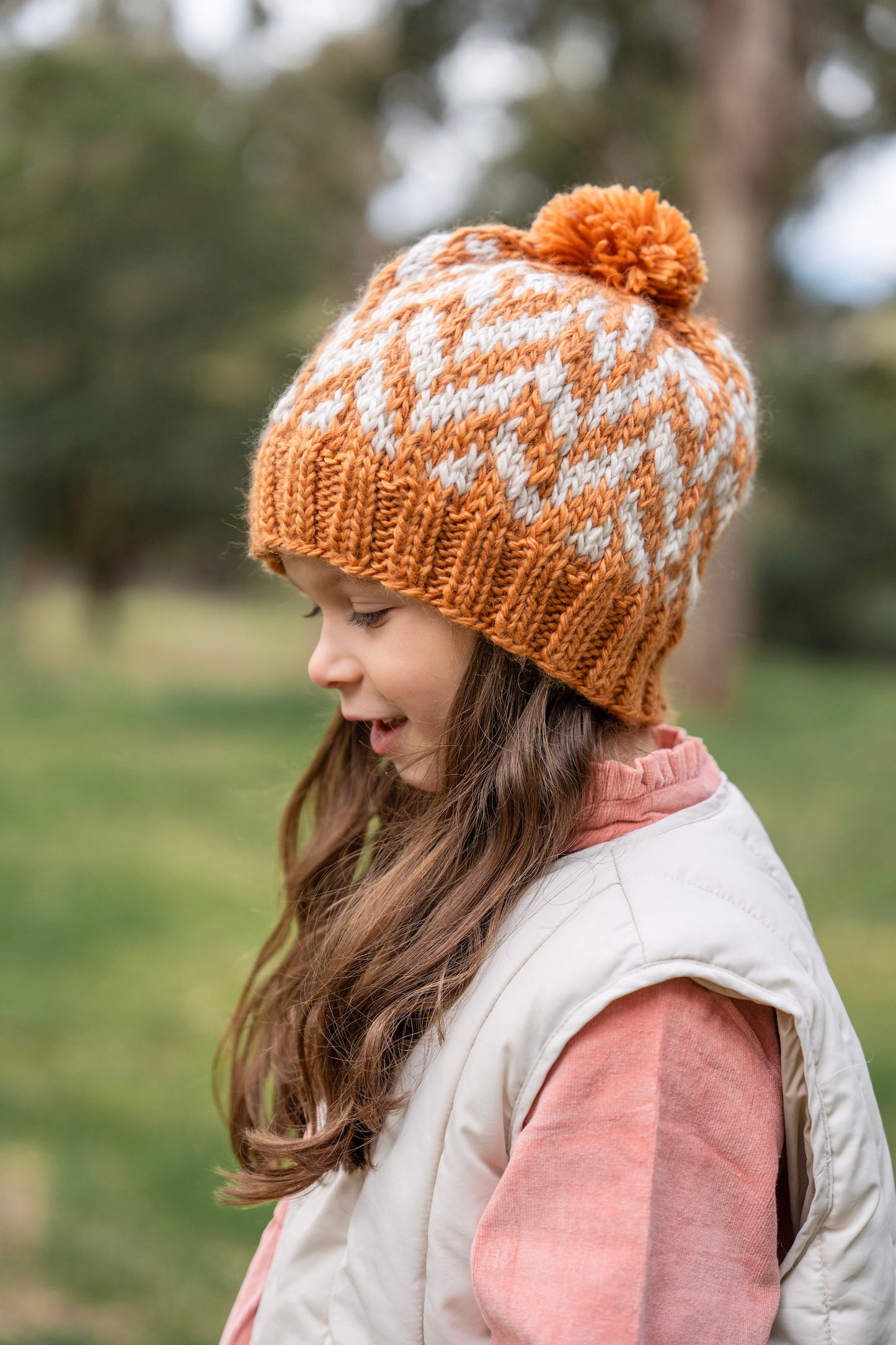 Acorn Tidal Beanie Caramel