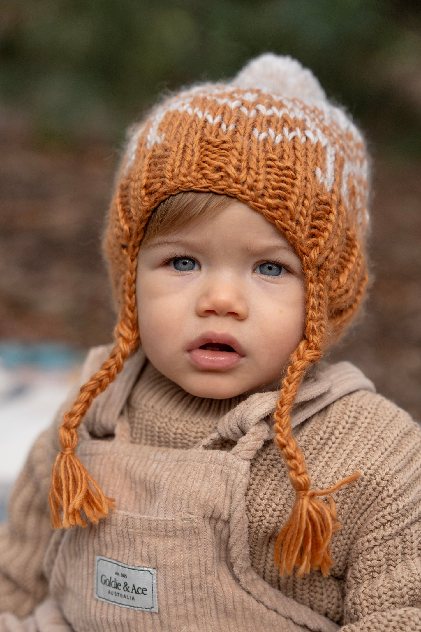 Acorn Bjorn Beanie Caramel