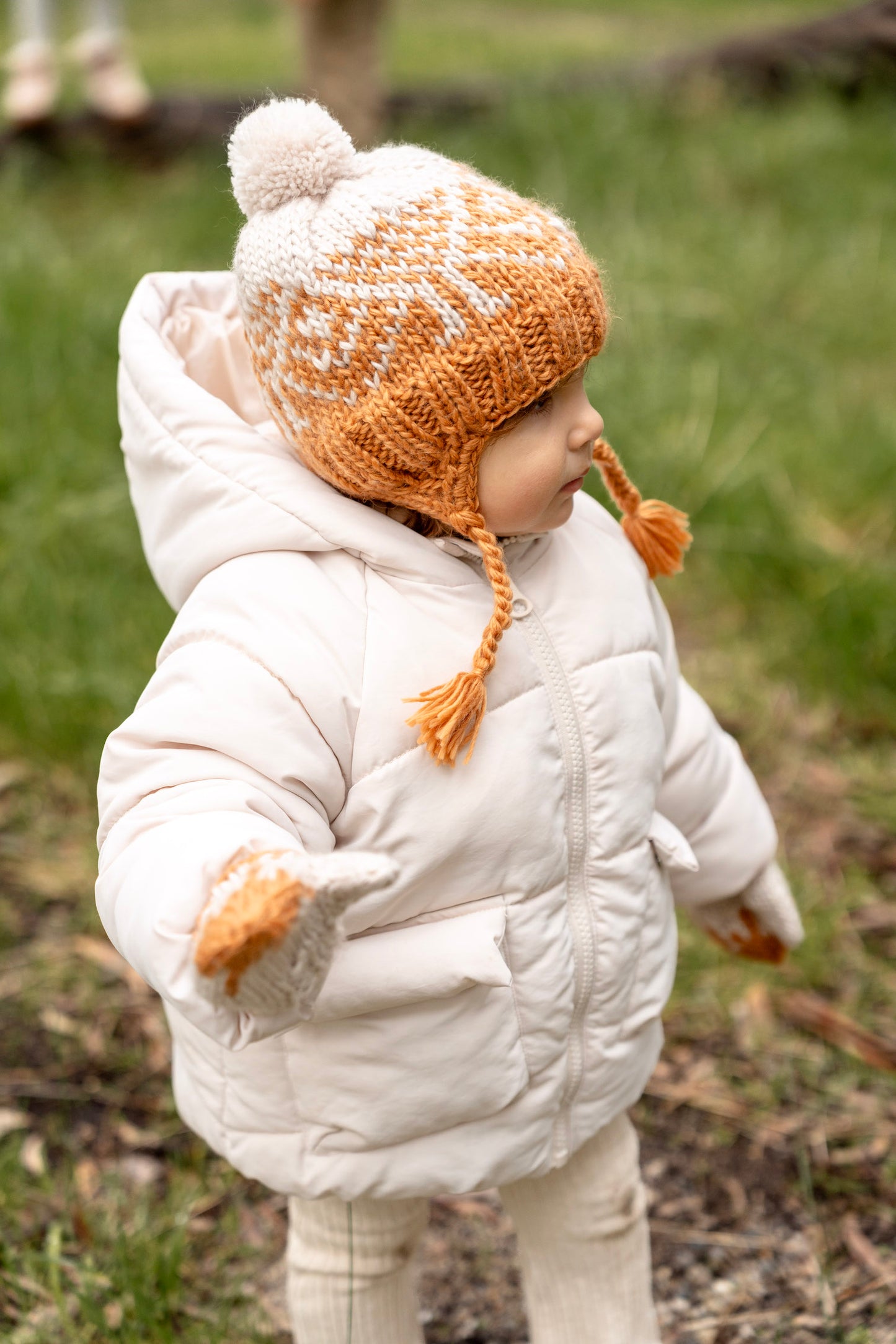 Acorn Bjorn Beanie Caramel