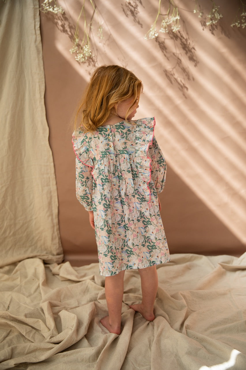 Bella and Lace Agatha Dress Hello Gorgeous Print