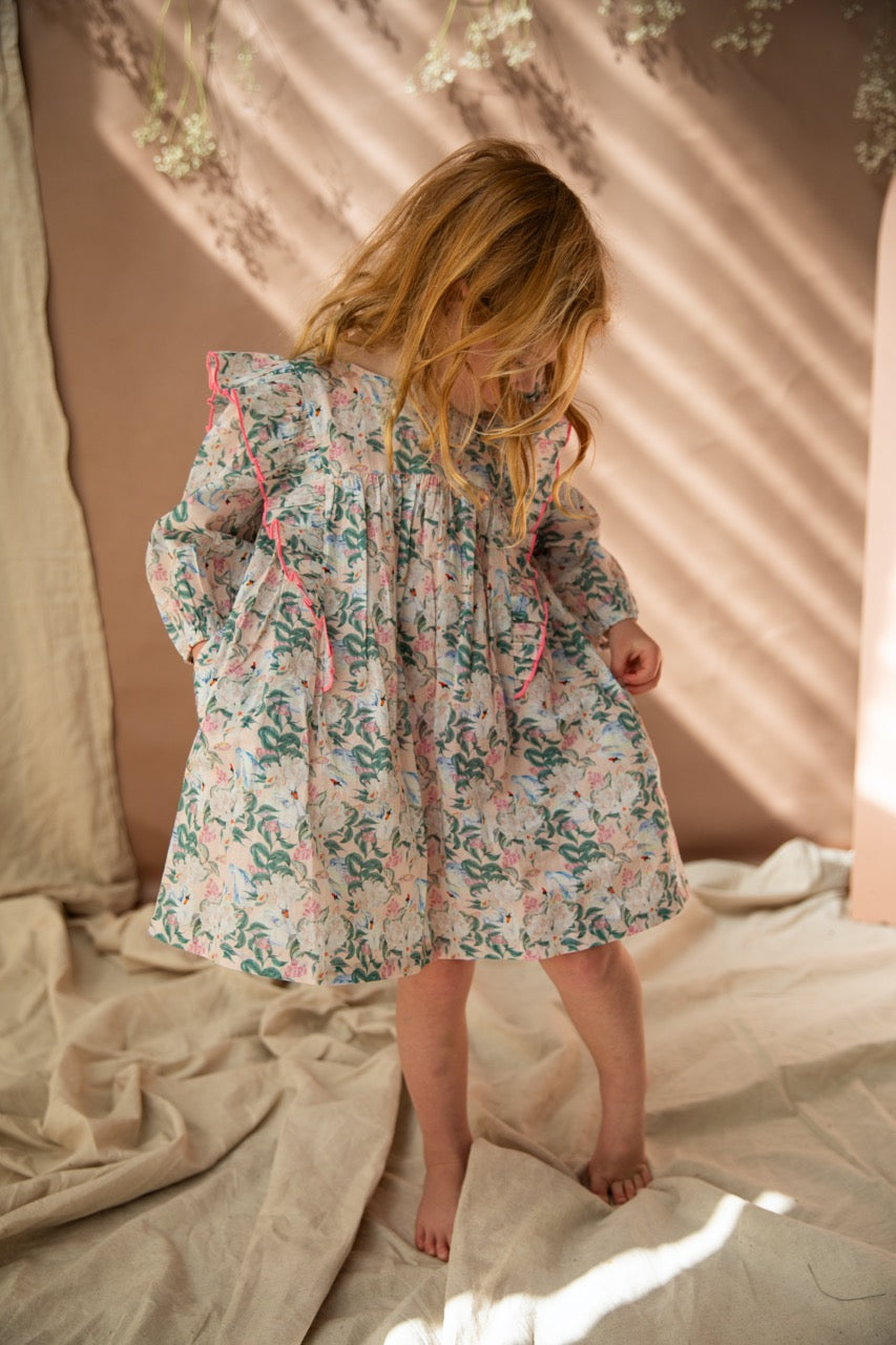 Bella and Lace Agatha Dress Hello Gorgeous Print