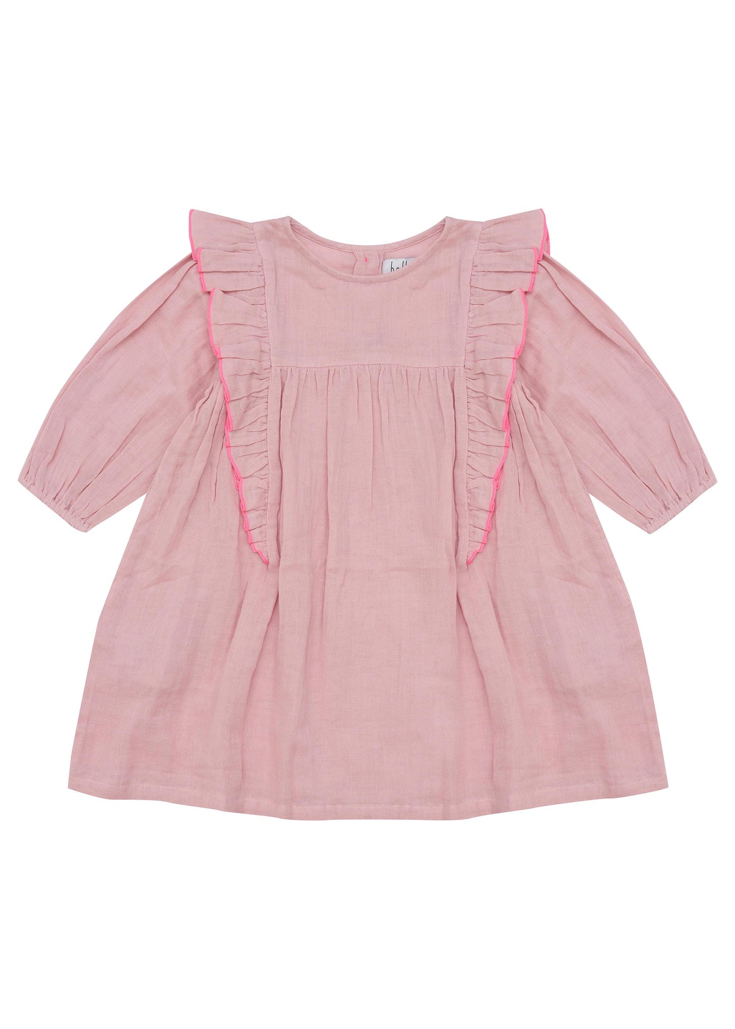 Bella and Lace Agatha Dress Pink Lady Apple