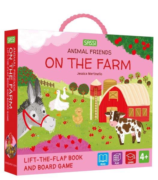 Sassi On The Farm Board Game & Book Set