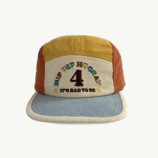 Banabae 4th Birthday Cord Cap Primary Splices