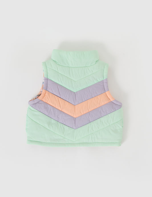 Goldie + Ace Panelled Vest