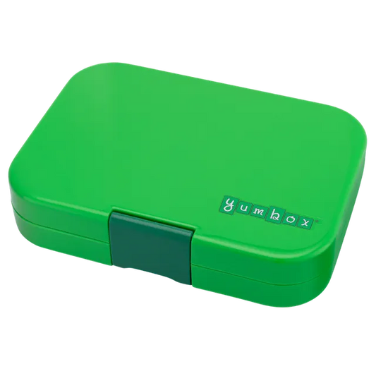 Yumbox 4 Compartment Panino Bamboo Green Shark