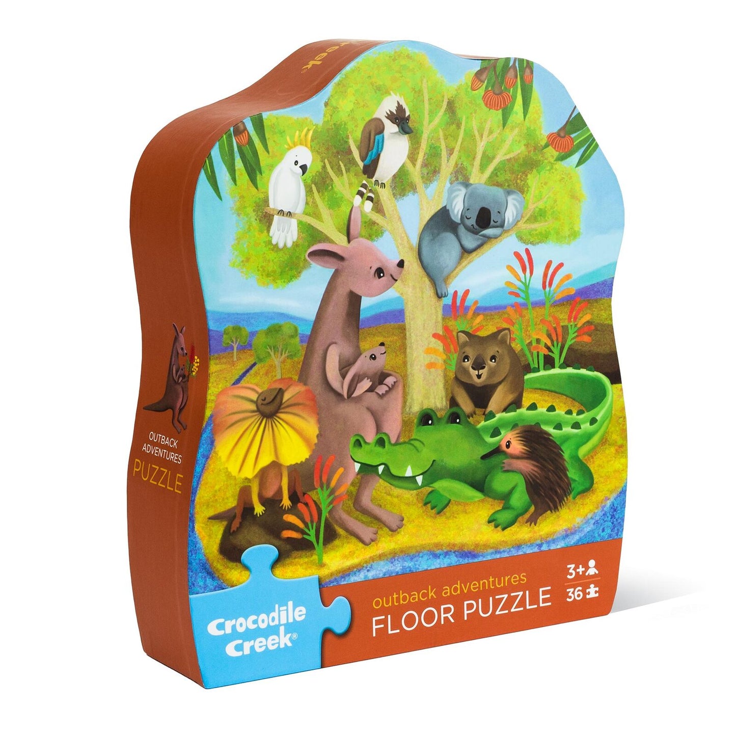 Crocodile Creek 36pc Floor Puzzle Outback Adventures