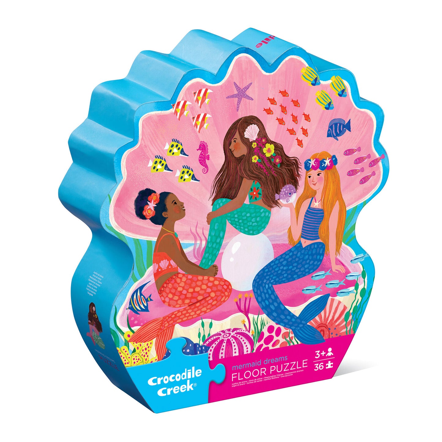 Crocodile Creek 36pc Floor Puzzle Mermaid Dreams