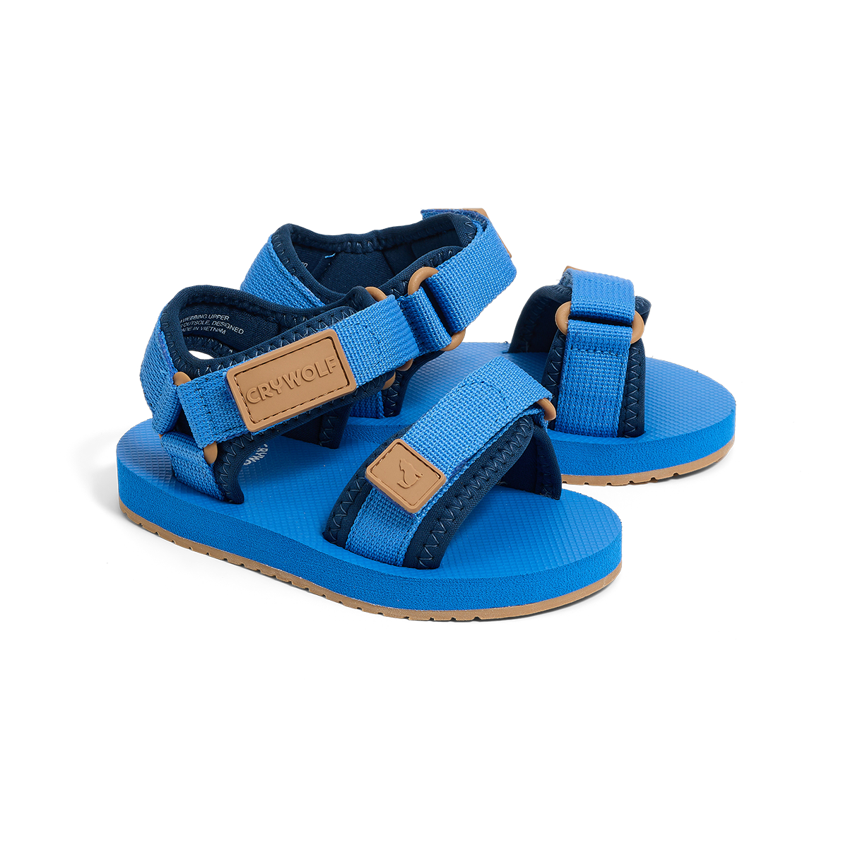 Crywolf Beach Sandal Navy Pop